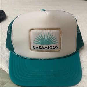 Casamigos Teal & White Trucker Hat